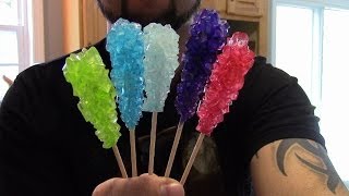 HOMEMADE MAPLE ROCK CANDY. ( SUGAR STICKS)