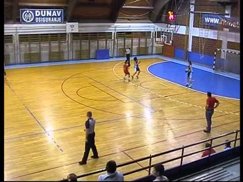 Šabac - Radivoj Korać 48:66 11. kolo Prve lige 2014-15