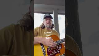 From one Pirate Over 40 to another… farewell #jimmy #buffett #acousticcover