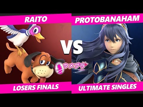 Umebura JM2019 SSBU - Raito (Duck Hunt) Vs ProtoBanham (Lucina) Japan Ultimate Tournament L. Finals