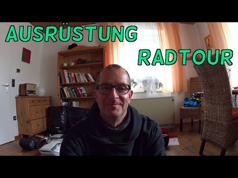 Ausrüstung Radtour
