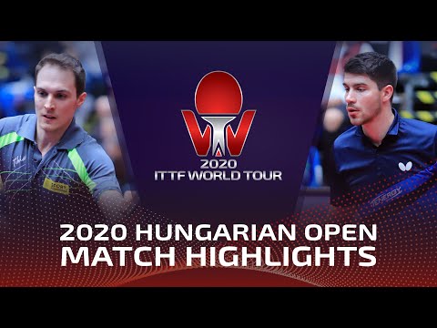 Jakub D./Cedric N. vs Benedikt D./Patrick F. | 2020 ITTF Hungarian Open Highlights (1/2)