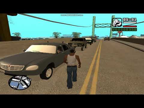 'GTA SAN Andreas AVTOŞ' OYNADIM (VAZ 2107 İLƏ 2 TƏKƏR QALDIRDIM)
