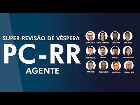 CONCURSO PC RR 2022 - Revisão de Véspera - AlfaCon
