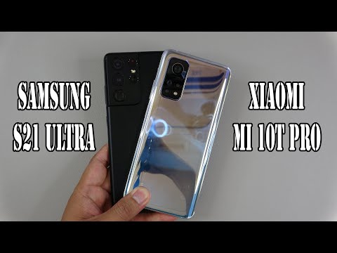 Samsung S21 Ultra vs Xiaomi Mi 10T Pro 5G | SpeedTest and Camera comparison