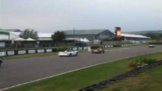 Winners Parade and Napier Railton Brooklands car with W12 engine at Goodwood Revival 2009