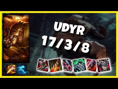 Udyr 10.25 S11 Jungle Challenger Replay (17/3/8) - EU