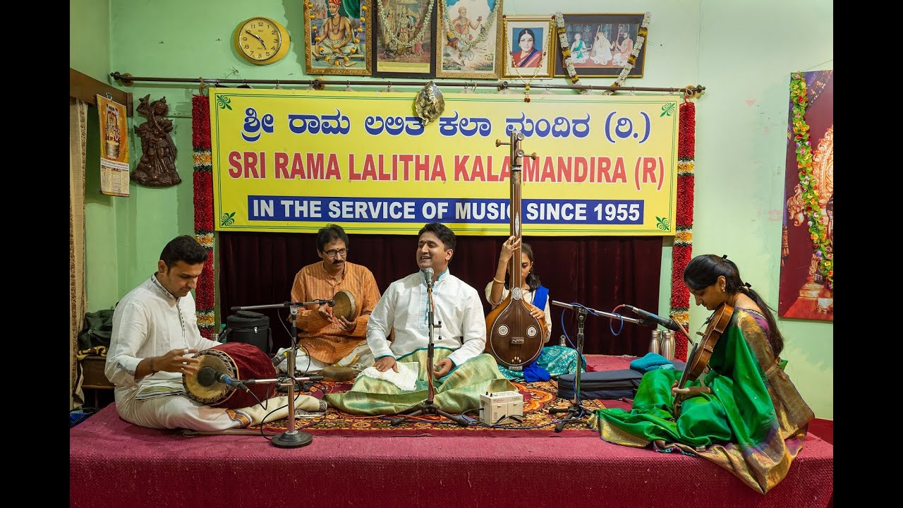 Karnatak Vocal by Vid. Sampagodu Vighnaraja