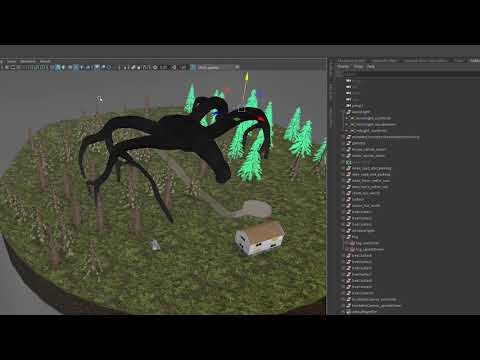 Python Procedural Script Spruce Tree Generator