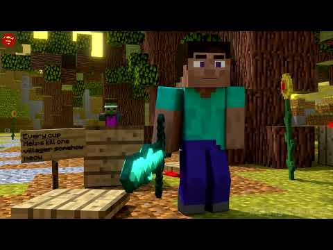 Annoying Villagers 27 - Minecraft Animation#8464 part 12 #short #minecraft