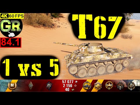84_World of Tanks T67 WoT Replay - 11 Kills 2.4K DMG(Patch 1.5.0)