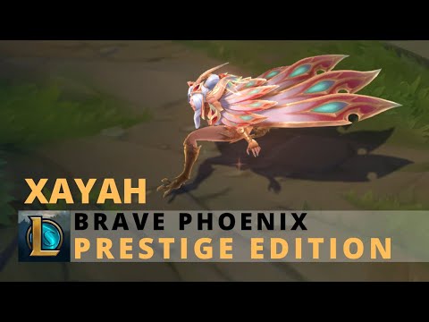 Brave Phoenix Xayah - League of Legends
