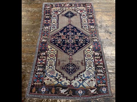 Antique Bidjar Rug 2.22m x 1.24m