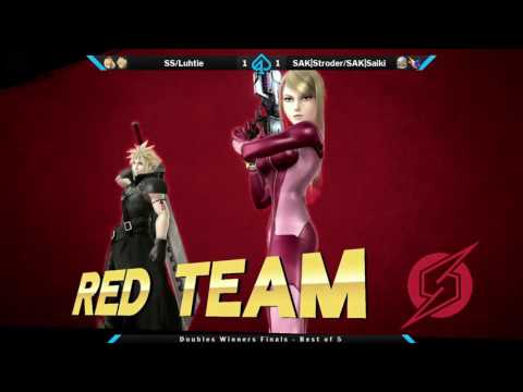 Gambit: June Doubles Winners Finals - SS/Luhtie (Red) vs Stroder/Saiki (Blue)