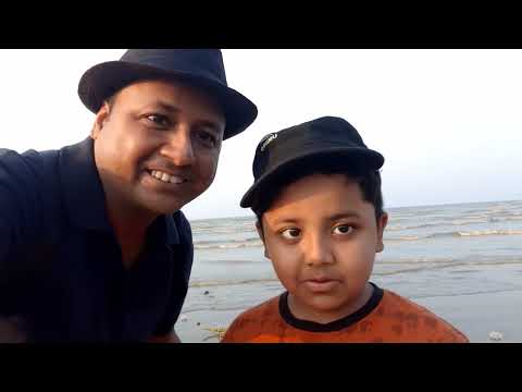 At Digha Sea Beach  with Subhajit