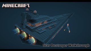 Star Wars Star destroyer In Minecraft Walkthrough