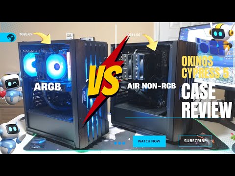 Okinos Cypress 5 Review ARGB vs Air – 4060ti build under $650