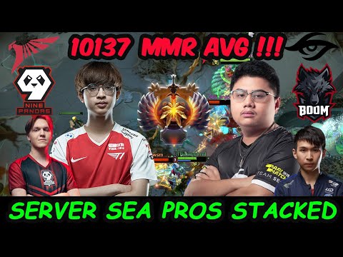 10137 MMR AVG !! SERVER SEA PROS STACKED - 23savage Kiyotaka vs Armel Ghost Zeal xNova Dota 2 7.33D