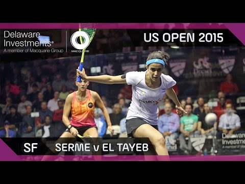 Squash: Delaware Investments US Open 2015 - SF Highlights - Serme v El Tayeb