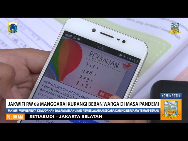 JakWifi RW 03 Manggarai Kurangi Beban Warga Di Masa Pandemi