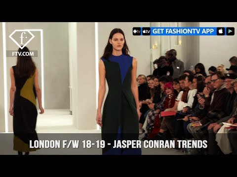 Jasper Conran Trends London Fashion Week Fall/Winter 2018-19 | FashionTV | FTV