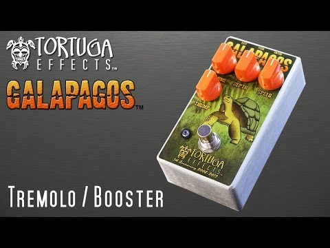Tortuga Effects Galapagos Tremolo / Booster pedal image 5