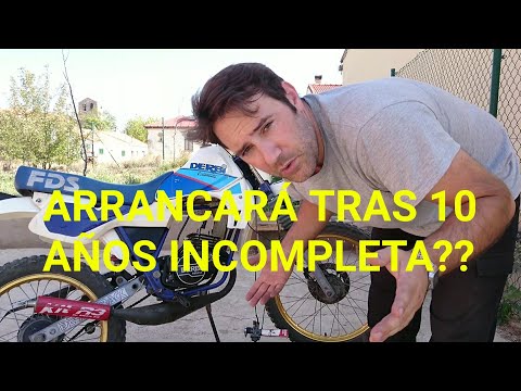 ARRANCARÁ la Moto Derbi FDS parada hace 10 años? (1ª parte)