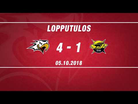 Nuorten SM-Liiga: Sport - SaiPa (kooste 05.10.18)
