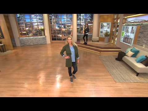 Clarks Nubuck Lace-up Booties - Penwick Mezza with Amy Stran