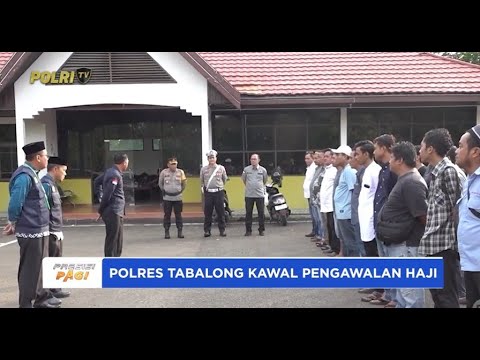 POLRES TABALONG KAWAL PEMBERANGKATAN 423 JEMAAH HAJI
