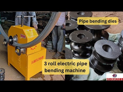 Three Roller Pipe Bending Machine