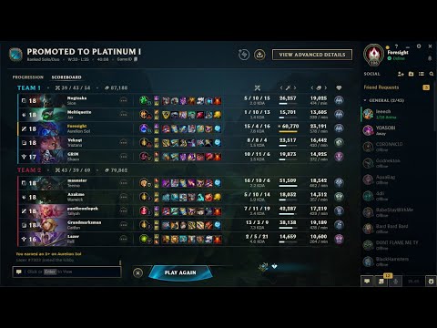 Late game Aurelion Sol is invincible! Insane comeback and carrying losing team
