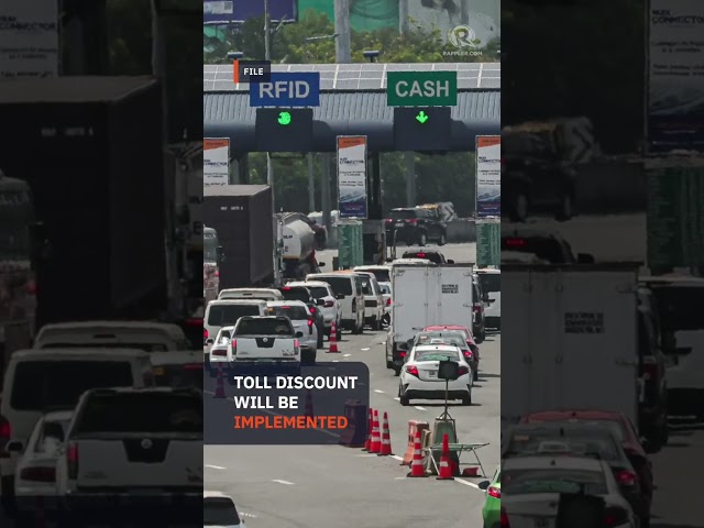 Things to know about toll discount starting March 23