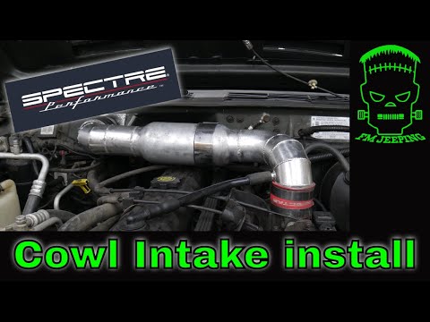 Installing a Spectre cowl intake