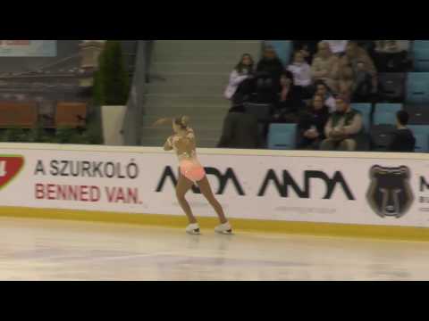2016 Santa Claus Cup: Blanka SZABÓ (HUN) - FS Adv. Novice GIRLS short program