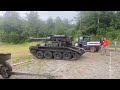 M56 Scorpion 90mm Self Propelled Gun Firing