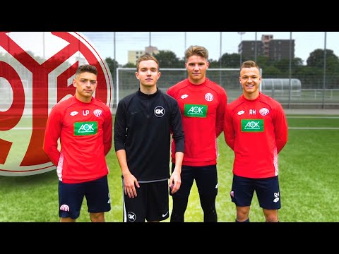 Mainz 05 TALENTE vs. Germankickerz - Fußball Challenge!