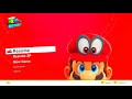 Super Mario Odyssey Title Screen Switch