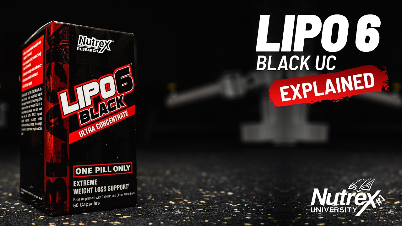 Nutrex University - Lipo-6 Black UC