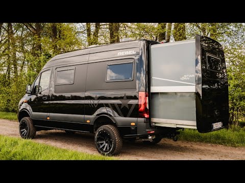 $150,000 Luxury Camper Van Tour: Starvan Rebel 4x4 – Ultimate Luxury Off-Road Campervan