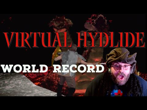 [WR] Virtual Hydlide World Record Speedrun (Random Seed - All Dungeons) in 49:39!