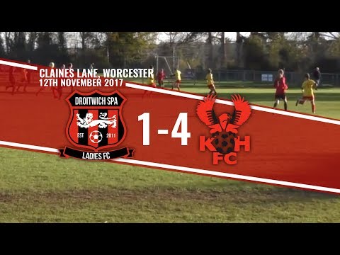 Droitwich Spa Ladies Belles 1-4 Harriers Ladies Development 12/11/17: Match highlights