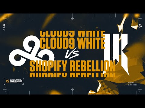 C9 White vs Shopify Rebellion - VCT Game Changers NA - $50K Main Event - Day 3 Presented by Dignitas