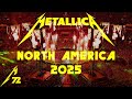 Metallica M72 North America Tour 2025 The Concert