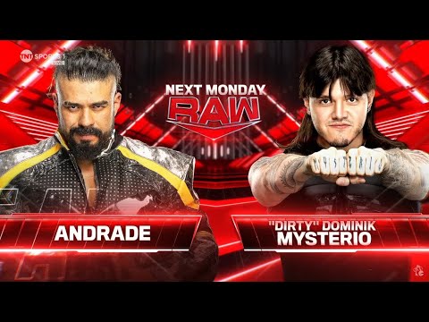 Andrade vs "Dirty" Dominik Mysterio: Raw, Apr. 15, 2024