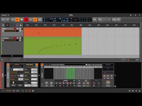 Bitwig 2.0 - Note Echo