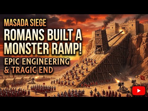 Masada Siege: Romans Built a Monster Ramp — Greatest Last Stand in History
