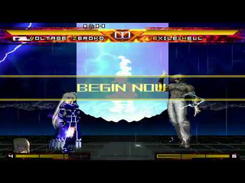 mugen 1.1b1 kof theory mercenary yellow voltage zeroko vs exile-hell
