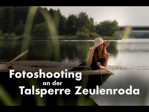 Fotoshooting an der Talsperre Zeulenroda