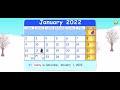 January 2022